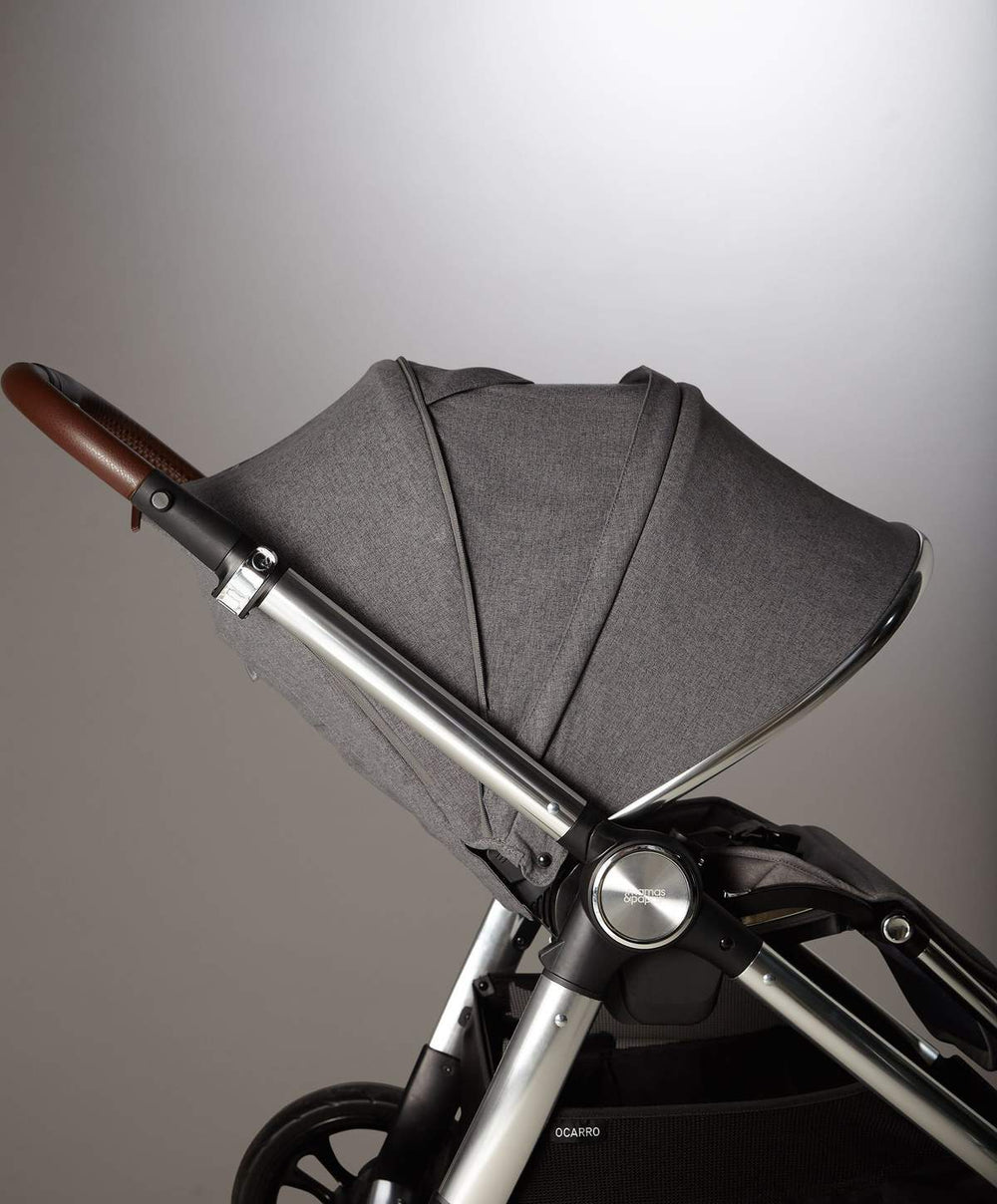 Cochecito Ocarro DUO silla y Capazo - Grey Mist