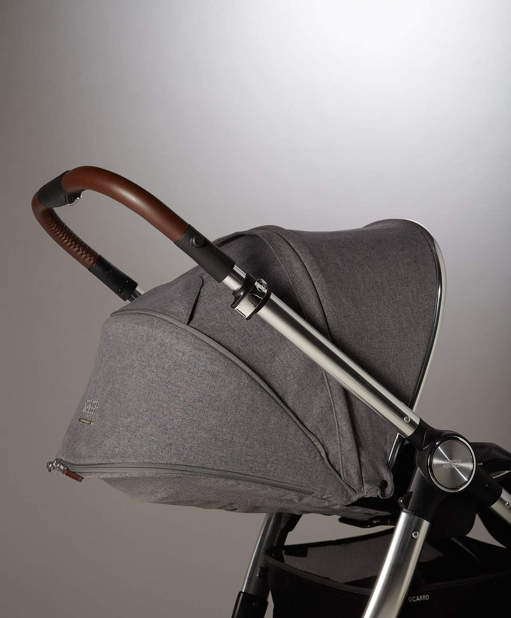 Cochecito Ocarro DUO silla y Capazo - Grey Mist