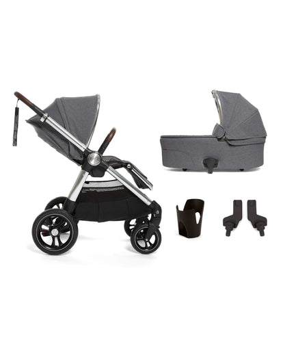 Cochecito Ocarro DUO silla y Capazo - Grey Mist